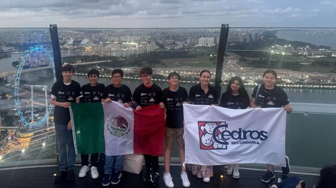 Estudiantes de Aguascalientes ganan Primeros lugares en Olimpiada Internacional de Matemáticas en Singapur