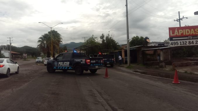 Policía Estatal y Municipal de Calvillo atienden accidente de tránsito