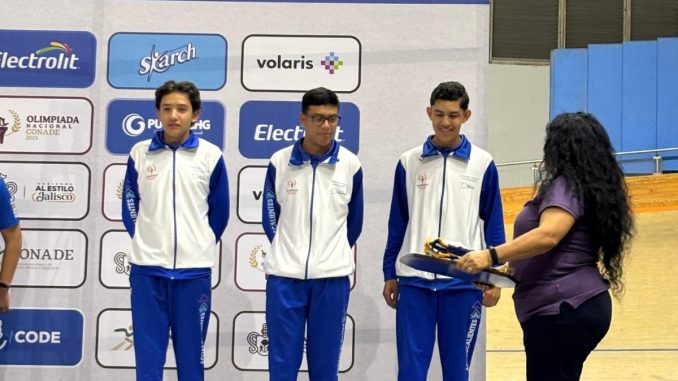 Deportistas de Aguascalientes ganan seis Medallas en Ciclismo de Pista, Atletismo y Bádmintón en la Olimpiada CONADE