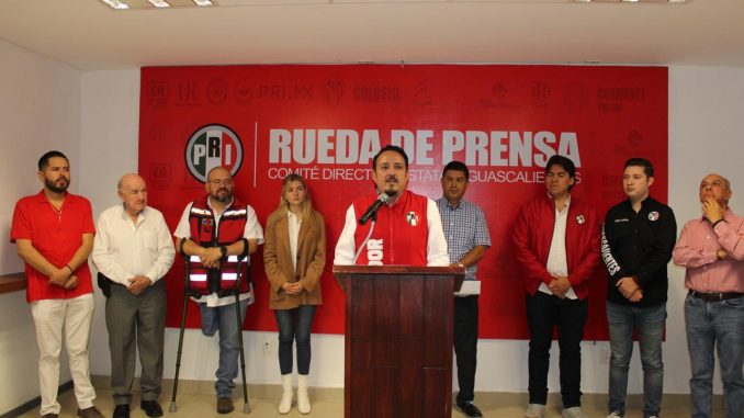 El PRI Aguascalientes denuncia reformas autoritarias de MORENA y anuncia acciones en defensa de la democracia y del campo mexicano