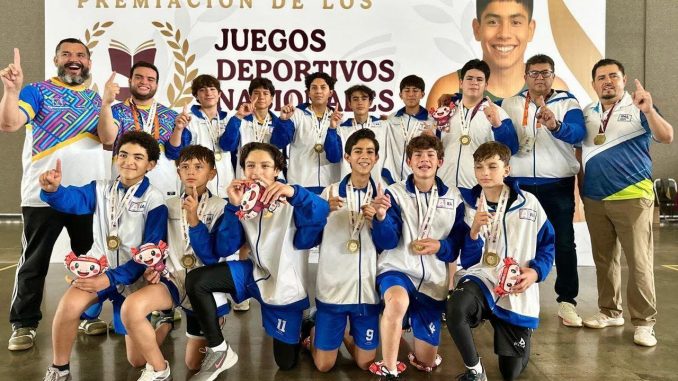 Aguascalientes Campeón Nacional en Handball en los Juegos Nacionales Escolares