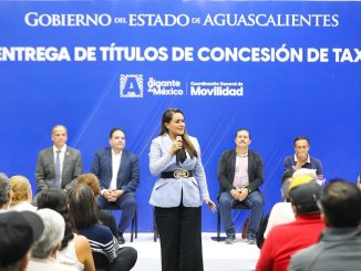 Con la renovación de Títulos de Concesión, Gobernadora Tere Jiménez asegura el correcto funcionamiento de taxis y combis