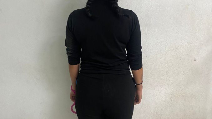 Policía Municipal detiene a Mujer por violencia familiar