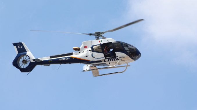 Blindaje desde el aire: Helicóptero Fuerza uno intensifica patrullajes preventivos
