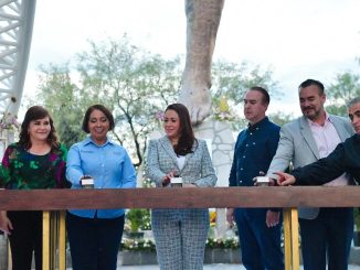 Gobernadora Tere Jiménez entrega obras en el Santuario del Cristo Roto para impulsar el turismo en San José de Gracia