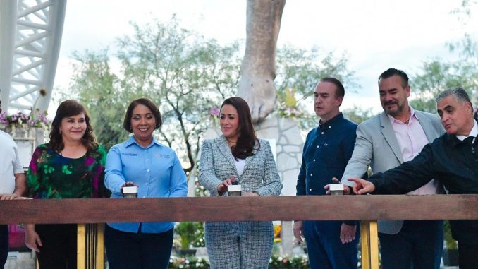 Gobernadora Tere Jiménez entrega obras en el Santuario del Cristo Roto para impulsar el turismo en San José de Gracia