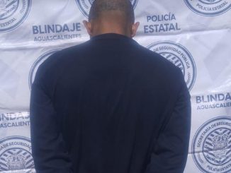 Policías Estatales de Aguascalientes detienen a sujeto que contaba con una orden de aprehensión vigente por delitos contra la salud