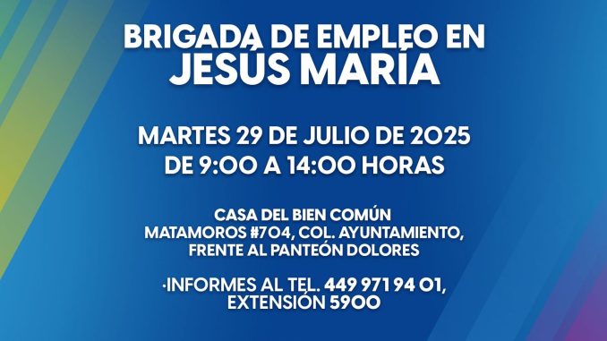 Asiste a la Brigada de Empleo