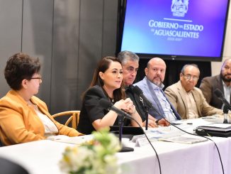 Gobernadora Tere Jiménez fortalece colaboración con Empresarios para reforzar Seguridad en zonas comerciales