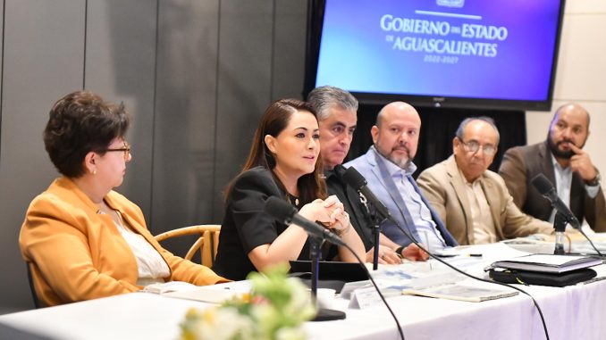 Gobernadora Tere Jiménez fortalece colaboración con Empresarios para reforzar Seguridad en zonas comerciales