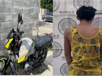 Policías Estatales detienen a una persona señalada por robo calificado