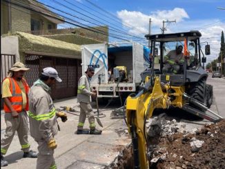 MIAA adquiere nueva máquina retroexcavadora para eficientar trabajos de reparación