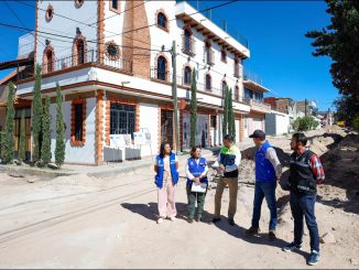 Constata Leo Montañez rehabilitación vial de calles El Salitre y El Ocote, en Ojocaliente III
