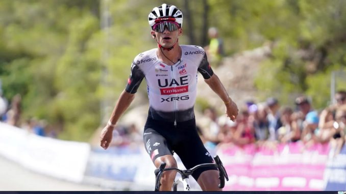 ¿Cómo le fue a Isaac Del Toro en la etapa 2 de la vuelta de Burgos?