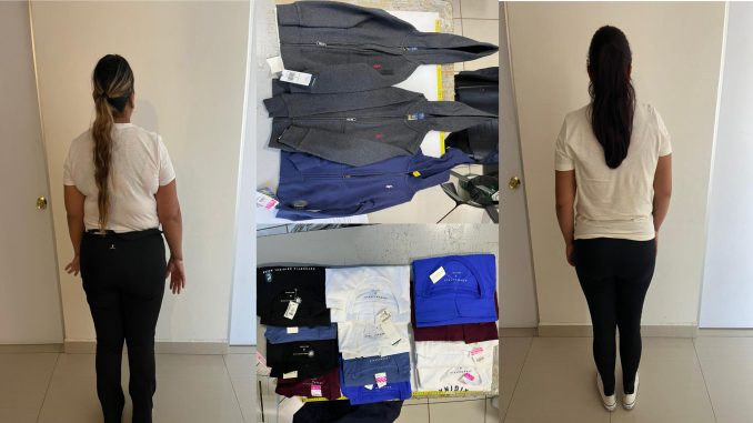 Policía Municipal detiene a dos Mujeres luego de robar mercancía en una tienda departamental al norte de la ciudad