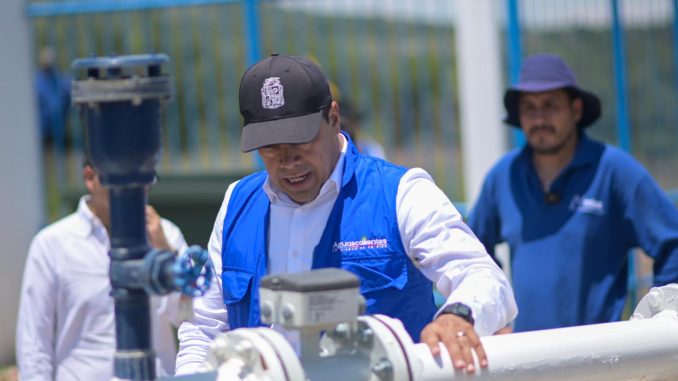 Supervisa Leo Montañez nuevo Pozo en Los Caños
