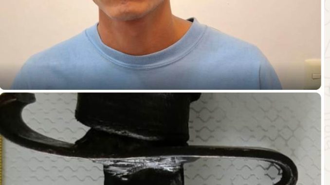 Policía Municipal detiene a sujeto en portación de arma prohibida