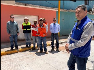 Municipio de Aguascalientes realiza la pavimentación con concreto hidráulico en vialidades de Los Pericos