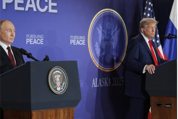 Putin y Trump cierran cumbre en Alaska sin acuerdo de alto al fuego en Ucrania