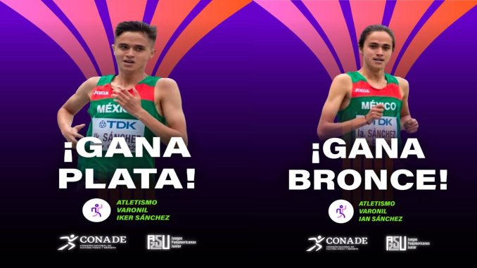 Felicidades a Iker e Ian Sánchez al ganar la plata y el bronce en Juegos Panamericanos Jr. Asunción 2025