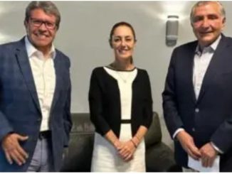 Sheinbaum recibió a líderes de Morena; ratificó a Adán Augusto, dice Monreal