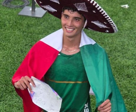 Felicidades al hidrocálido Roberto Ángel Márquez Muñoz