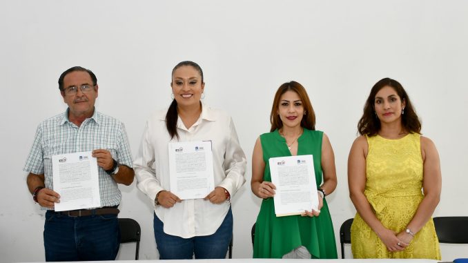 Establecen IEE y Ayuntamiento de Pabellón de Arteaga convenio por la participación ciudadana