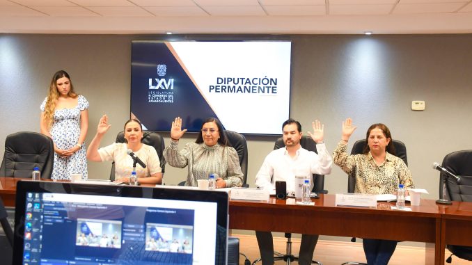 La Diputación Permanente del Congreso de Aguascalientes convocó a un Quinto Período extraordinario de sesiones