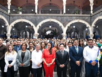 Gobernadora Tere Jiménez recibe Reconocimientos por impulsar la Salud en Aguascalientes y pone en marcha la Red de Municipios por la Salud