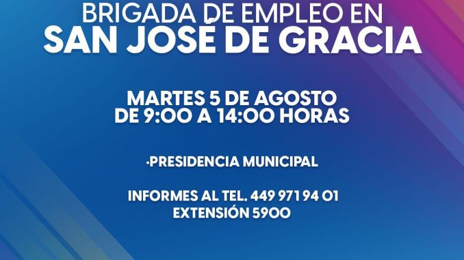 !Asiste a la Brigada de Empleo!