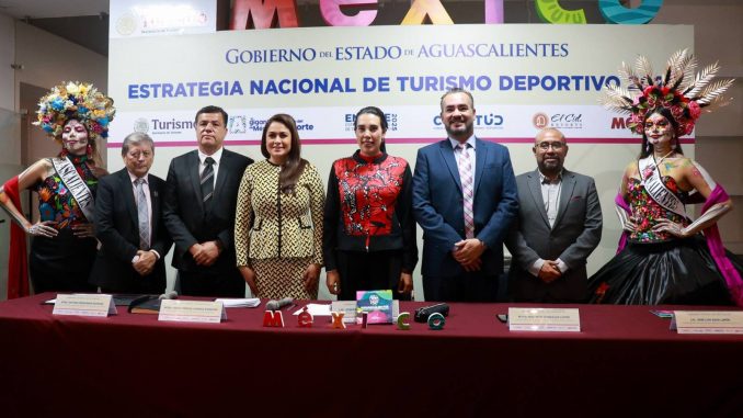 Desde la Secretaría de Turismo Federal, Gobernadora Tere Jiménez anuncia que Aguascalientes será Sede de 4 Eventos Nacionales Deportivos