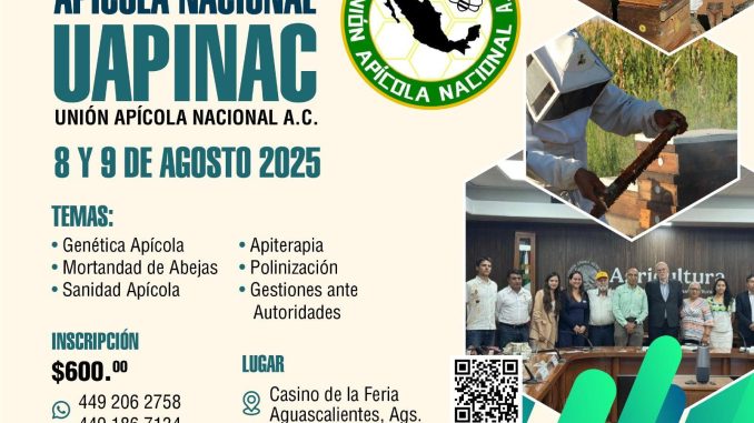 ¡Aguascalientes es sede del 1er Encuentro Apícola Nacional! 🤠 🐝