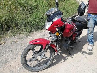 Sujeto que tripulaba una moto con alteraciones en la placa VIN fue detenido por Policías Estatales en Jesús María