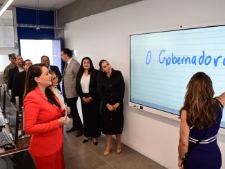 Inaugura Gobernadora Tere Jiménez nuevo Bachillerato de la Universidad Autónoma de Aguascalientes en Rincón de Romos