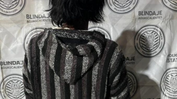 Policía Estatal y Municipal de Asientos capturan a sujeto señalado por lesiones a una persona
