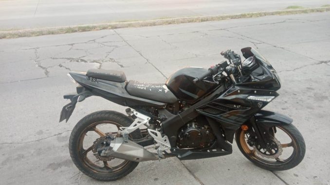 Policía Municipal recupera motocicleta con reporte de robo en Ojocaliente III