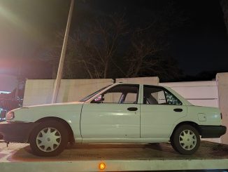 Policías Estatales detienen a una persona por conducir un vehículo con reporte de robo