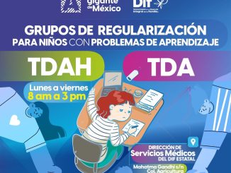 DIF Estatal ofrece regularización escolar a bajo costo para niños con trastornos por déficit de atención e hiperactividad