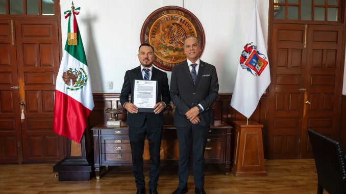 Recibe Omar Plesent nombramiento oficial como Procurador Estatal de Protección al Ambiente