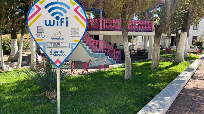 Aguascalientes se coloca entre los Estados Líderes en acceso a internet gratuito con más de 2100 puntos
