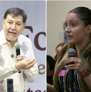 "¿Dónde queda su congruencia?": Joven encara a Fernández Noroña por misoginia y su casa de Tepoztlán de 12 mdp