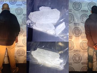 Policías del Mando coordinado detienen en el Municipio de Asientos a dos personas que tenían en su poder sustancias al parecer ilícitas