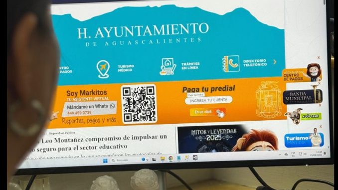 Renueva Municipio de Aguascalientes Portal de internet para facilitar trámites y servicios a la ciudadanía