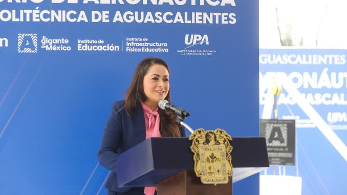 Gobernadora Tere Jiménez impulsa la educación de vanguardia con nuevo Laboratorio de Aeronáutica en la Universidad Politécnica de Aguascalientes