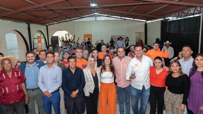 Dany López Dirigente estatal de Movimiento Ciudadano, consolida estructura territorial y afirma que la Fuerza Naranja está lista para el 2027