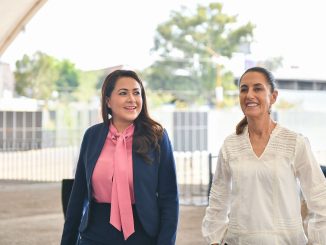 Gobernadora Tere Jiménez y Claudia Sheinbaum sellan compromiso de trabajo conjunto en Aguascalientes