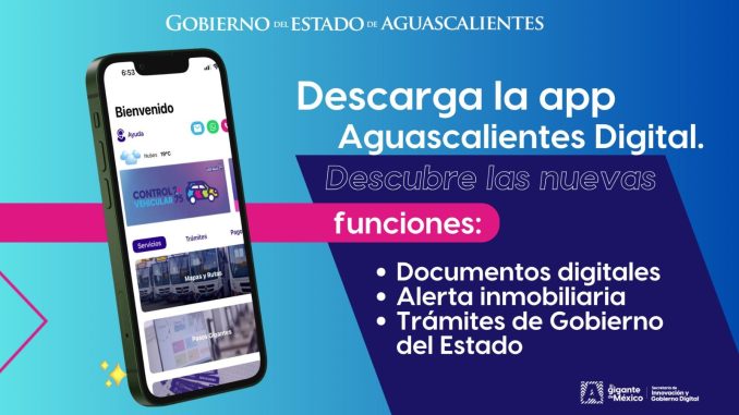 Realiza tus trámites de forma fácil y segura con la Aplicación Aguascalientes Digital