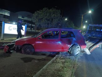 Policía Vial atiende accidente de tránsito al poniente de la ciudad