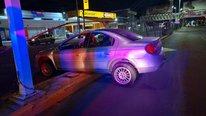 Policía Vial asiste un accidente de tránsito tipo choque al sur de la Ciudad