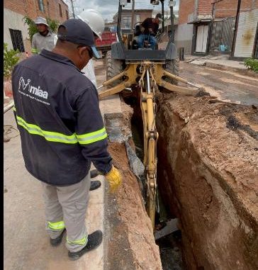 Concluye MIAA obra de rehabilitación de alcantarillado sanitario en la colonia Vicente Guerrero